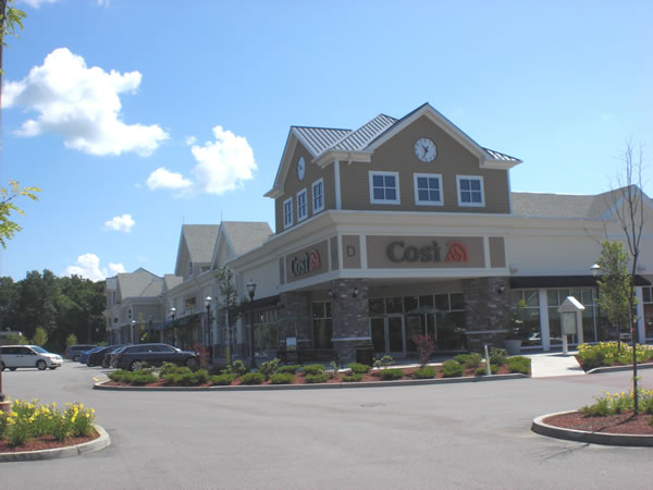 masonry retail space
